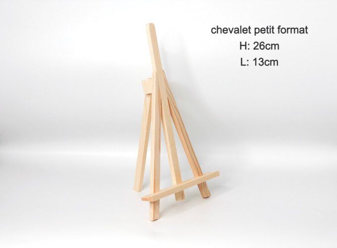 Chevalet en bois pour tableau